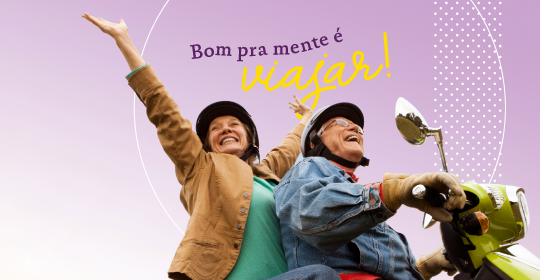 Viajar faz bem para a cabeça